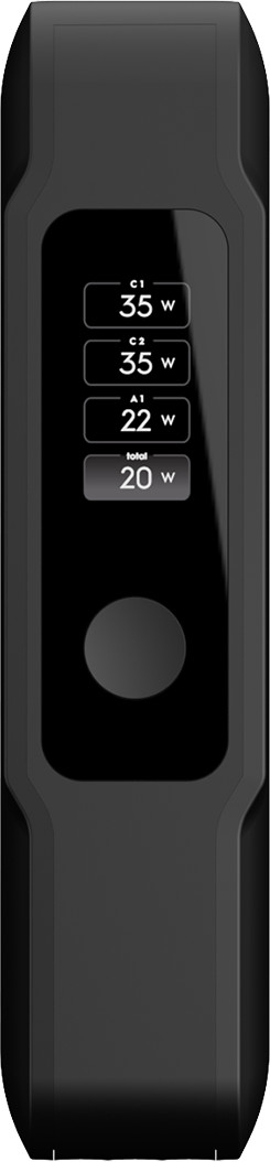 Xtorm NextGen 35 W Powerbank 10.000 mAh Schwarz linke seite