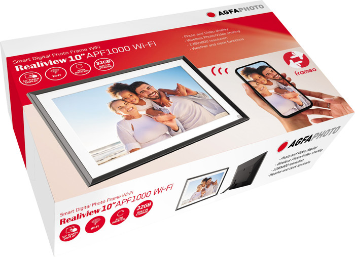 AgfaPhoto Realiview APF1000WIFI 10 Zoll verpackung