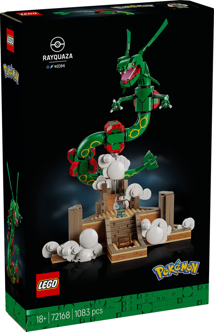 LEGO Pokémon Rayquaza 72168 verpackung