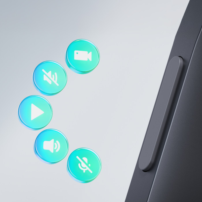Logitech Spotlight 2 Kabelloser Presenter Schwarz visueller lieferant