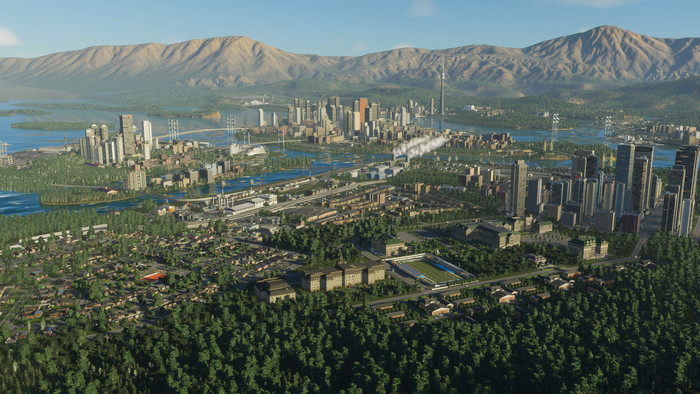 Cities Skylines 2 - Day One Edition PS5 produkt in gebrauch