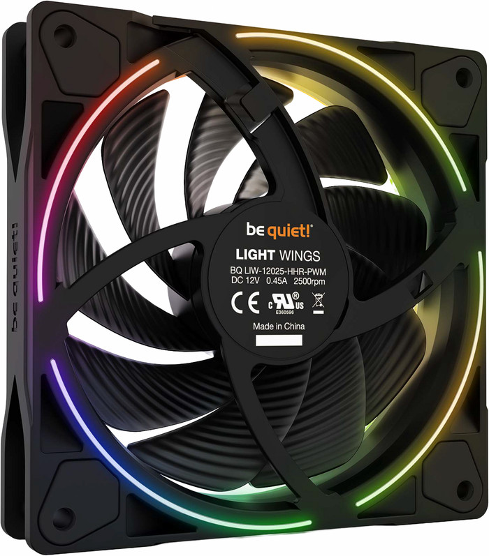 be quiet! LIGHT WINGS 120 mm PWM - Triple Fan Pack rückseite