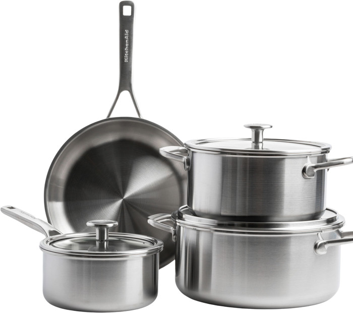 KitchenAid Multiply Topf- und Pfannenset 4-teilig Main Image