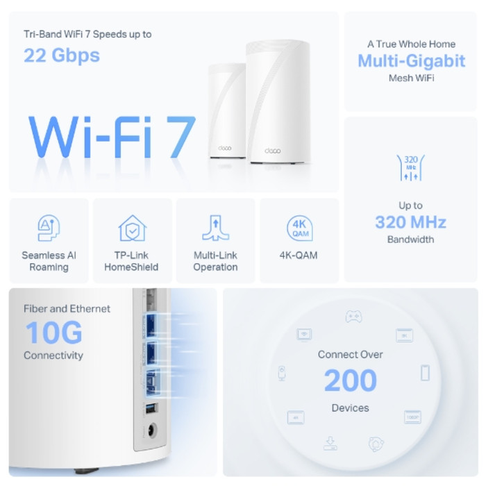 TP-Link Deco BE85 Wi-Fi 7 Mesh Einzelpack null