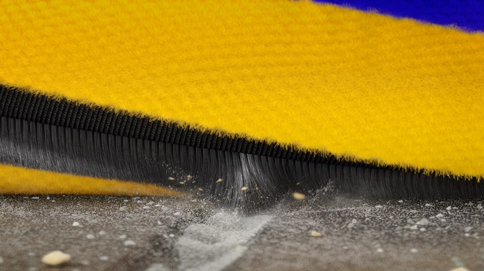 Dyson Fluffy Optic Parkettdüse produkt in gebrauch