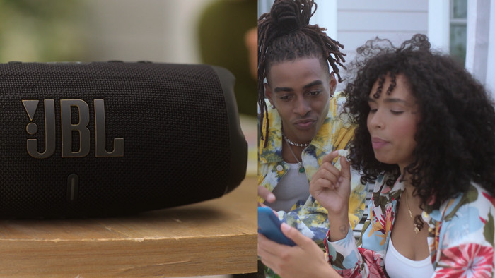 JBL Charge 5 Wi-Fi produkt in gebrauch