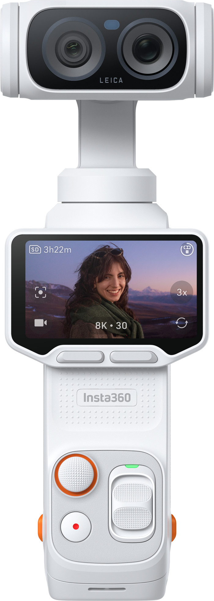 Insta360 Luna Ultra Creator Bundle Weiß vorne