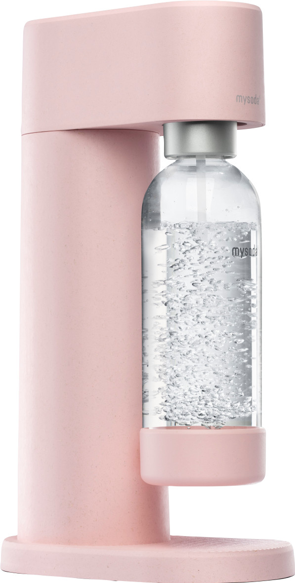 Mysoda Woody Light Pink produkt in gebrauch