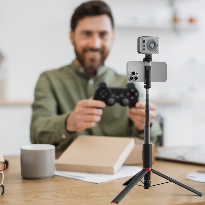 Smallrig ST30 Selfiestick produkt in gebrauch