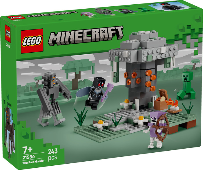 LEGO Minecraft Blasser Garten 21586 verpackung