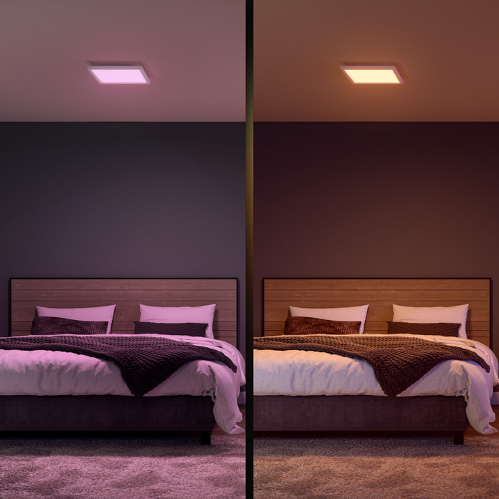 Philips Hue Surimu Panel Light White and Color Square White null