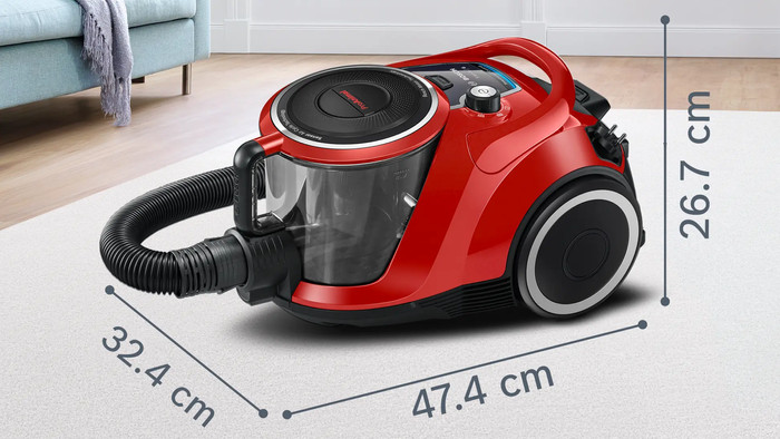 Bosch Serie 6 ProAnimal BGC41PET produkt in gebrauch