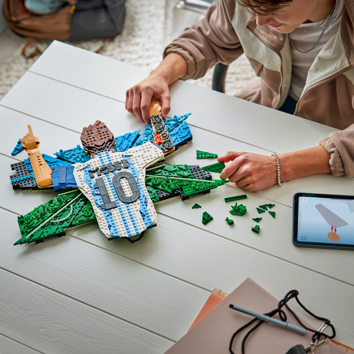 LEGO Editions Lionel Messi Torjubel 43018 detail