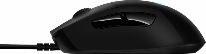 Logitech G403 Hero Gaming-Maus linke seite