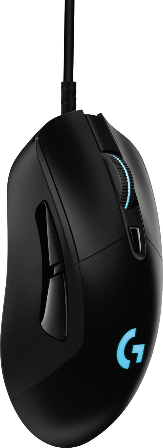Logitech G403 Hero Gaming-Maus linke seite