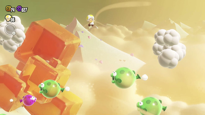 Super Mario Bros. Wonder Nintendo Switch produkt in gebrauch