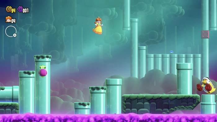Super Mario Bros. Wonder Nintendo Switch produkt in gebrauch