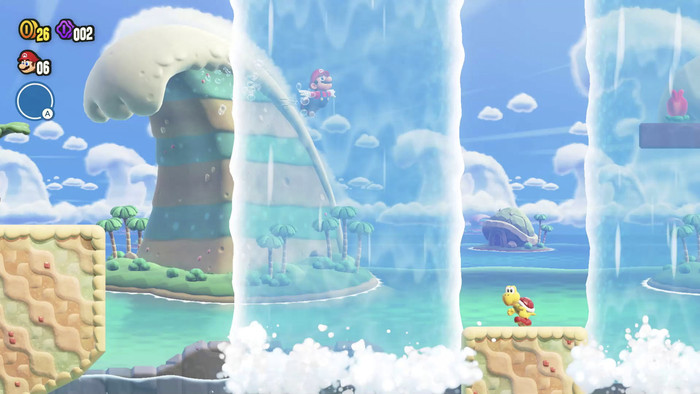 Super Mario Bros. Wonder Nintendo Switch produkt in gebrauch