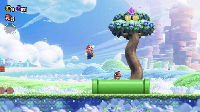 Super Mario Bros. Wonder Nintendo Switch produkt in gebrauch