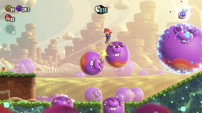 Super Mario Bros. Wonder Nintendo Switch produkt in gebrauch