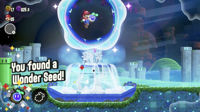 Super Mario Bros. Wonder Nintendo Switch produkt in gebrauch
