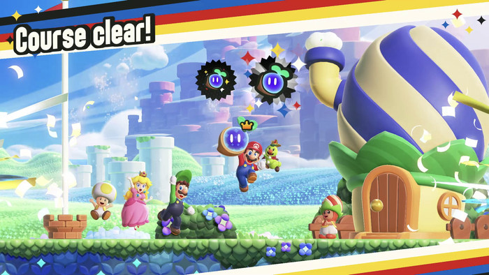 Super Mario Bros. Wonder Nintendo Switch produkt in gebrauch