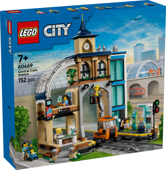 LEGO City Hauptbahnhof 60469 verpackung