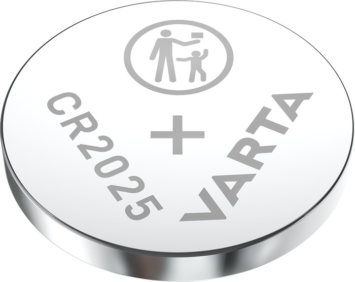 VARTA Lithium Coin CR2025 BLI 5 Units front