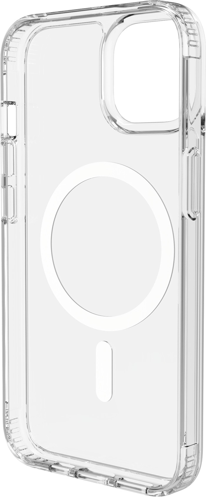 BlueBuilt Protective Back Cover with MagSafe Apple iPhone 13 Transparent right side