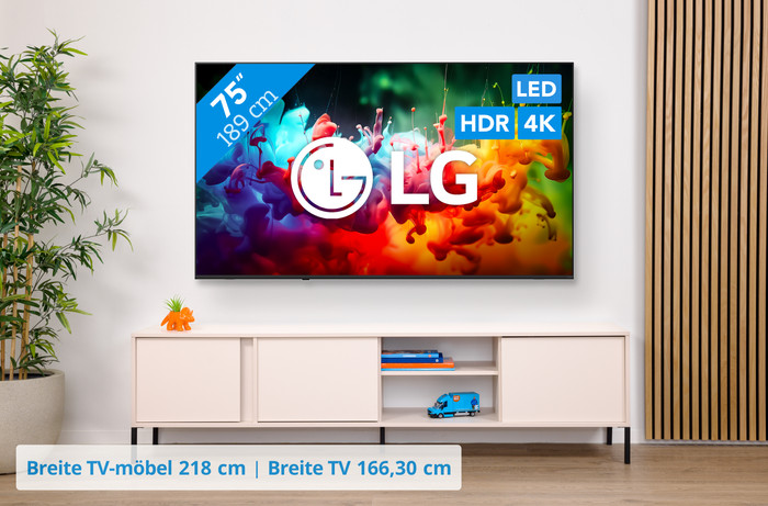 LG 75 Zoll QNED7E LED 4K (2026) visuelles Coolblue 1