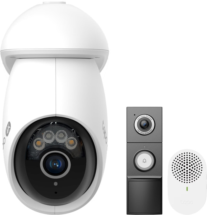 TP-Link Tapo C560WS + D235 Smart Battery und Wired Doorbell Main Image