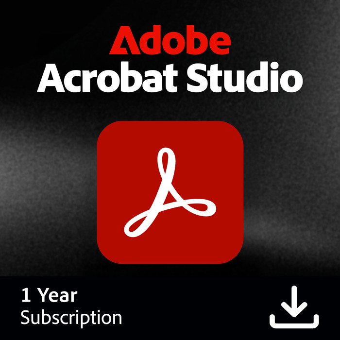 Adobe Acrobat Studio 1 Jahr - Digital Main Image