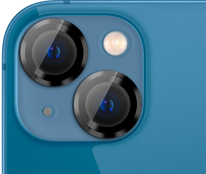 BlueBuilt Apple iPhone 13/13 mini Kameraobjektivschutz Aluminium detail