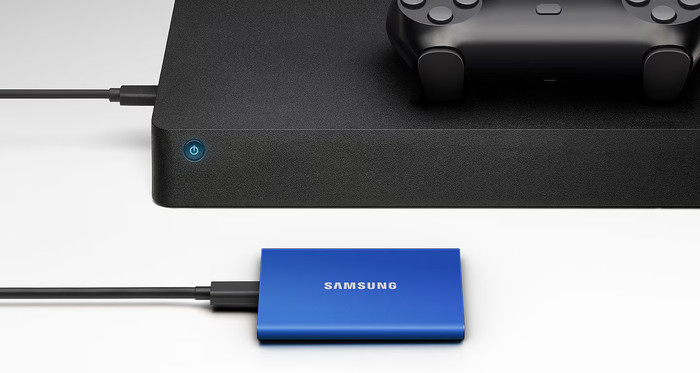 Samsung T7 Portable SSD 1TB Grau visueller lieferant