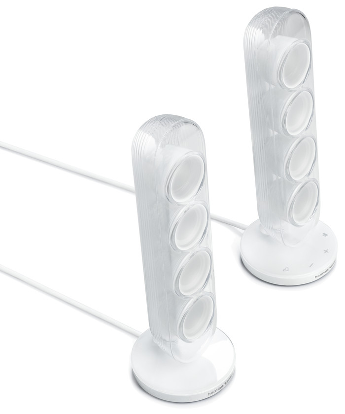 Harman Kardon SoundSticks 5 WLAN Weiß detail
