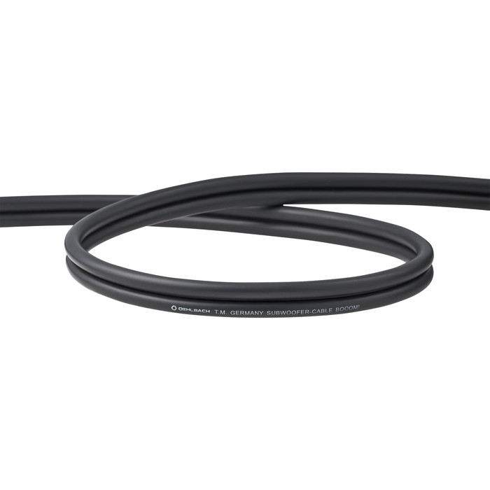 Oehlbach BOOOM! Cinch zu 2x Cinch 2 Meter Anthrazit null