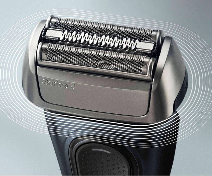 Braun Series 8 8513s Grau detail