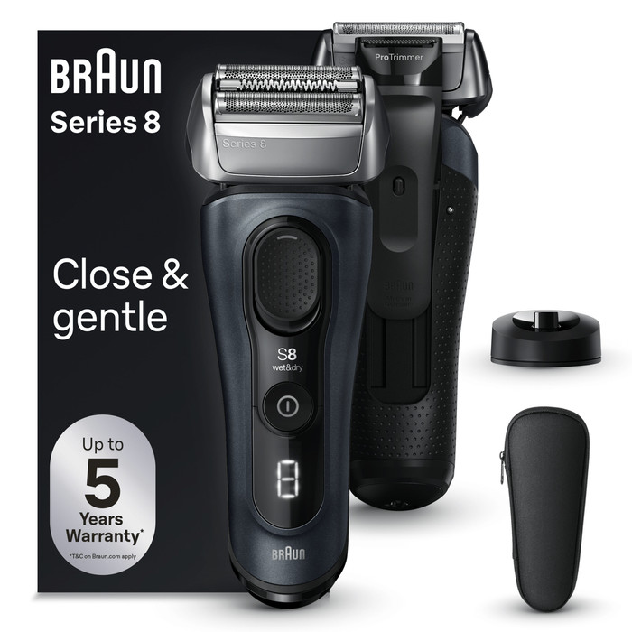 Braun Series 8 8513s Grau zubehör