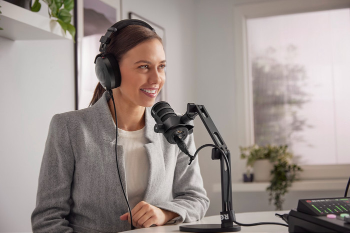 Rode Rodecaster Duo Schwarz produkt in gebrauch