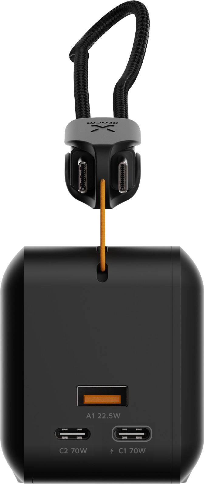 Xtorm NextGen 70 W Powerbank 27.000 mAh Schwarz vorne