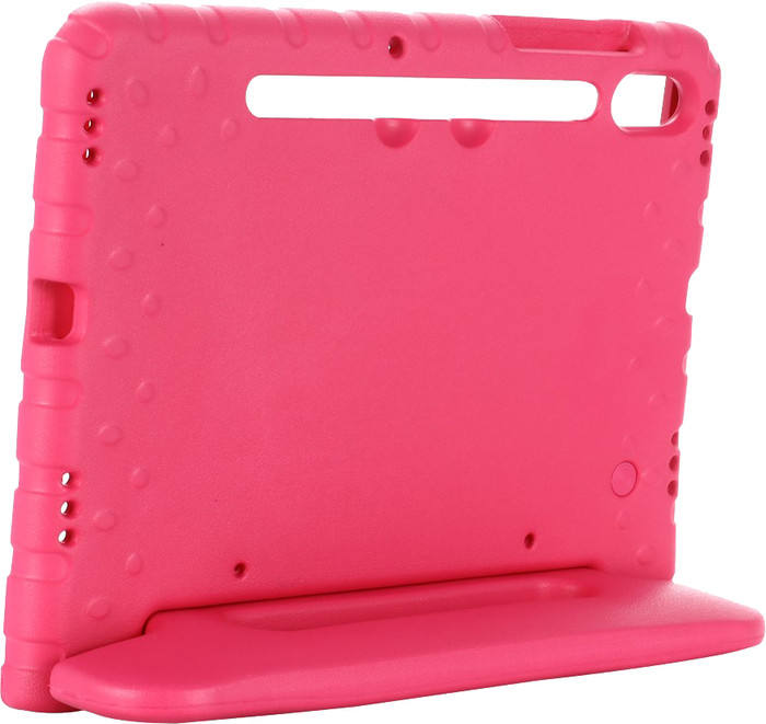 Just in Case Classic Samsung Galaxy Tab S9/S9 FE/S10 FE/S10 Lite Kids Cover Pink right side
