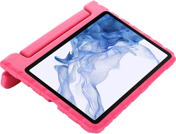 Just in Case Classic Samsung Galaxy Tab S9/S9 FE/S10 FE/S10 Lite Kids Cover Pink right side