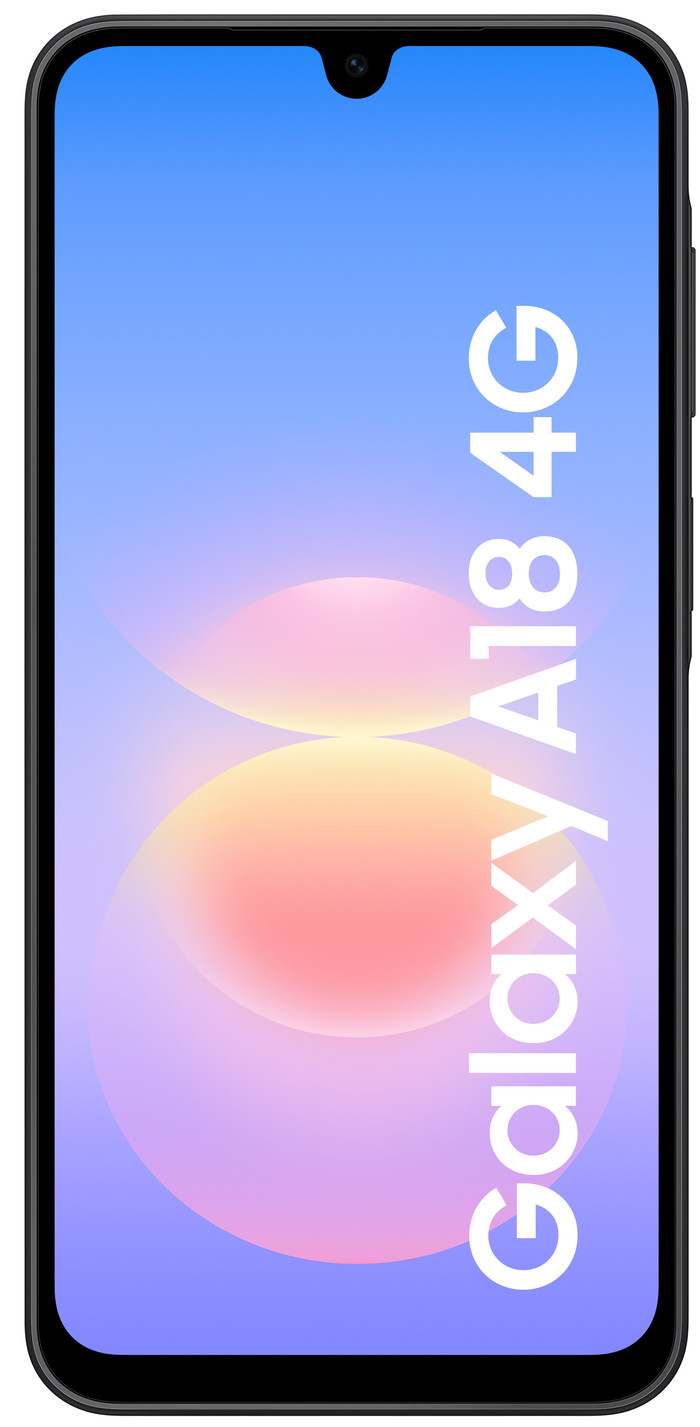 Samsung Galaxy A18 128GB Schwarz 4G vorne