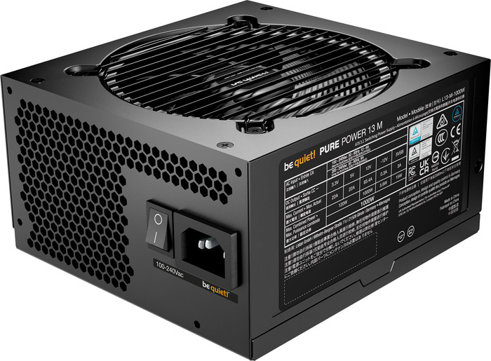be quiet! PURE POWER 13 M 1.000 W rückseite