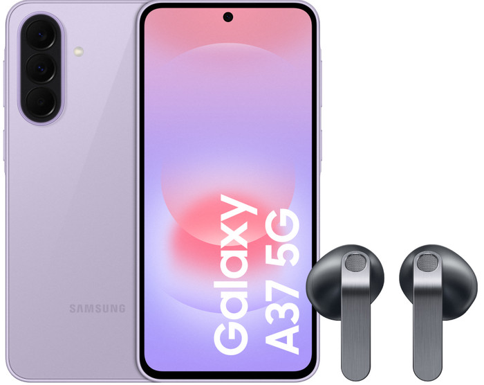 Samsung Galaxy A37 256GB Rosa 5G + Samsung Galaxy Buds4 Schwarz Main Image
