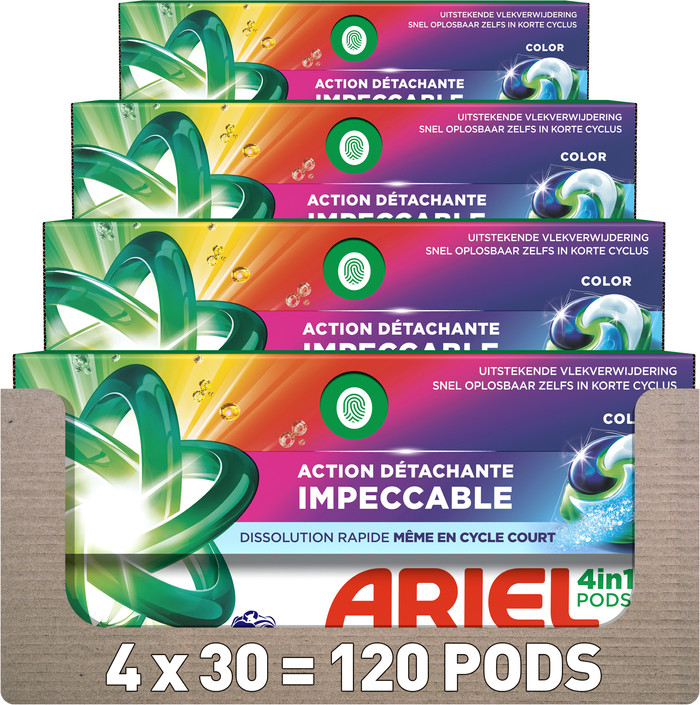 Ariel 4in1 Pods Colour - 120 pieces Main Image