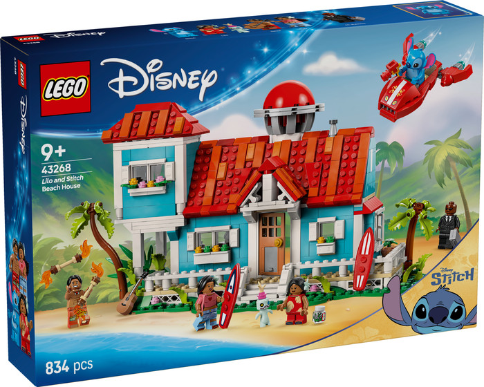 LEGO Disney Das Strandhaus aus Lilo und Stitch 43268 verpackung