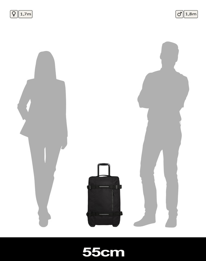 American Tourister DUFFLE/WH S ASPHALT BLACK visual supplier