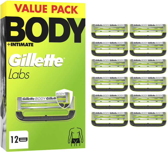 GilletteLabs Body Ersatzklingen (12 Stück) Main Image