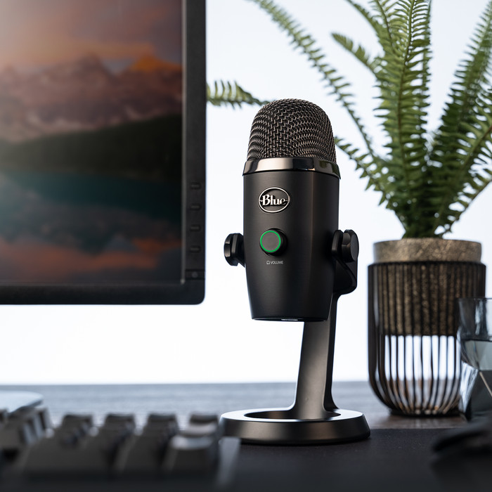 Blue Yeti Nano Schwarz visueller lieferant